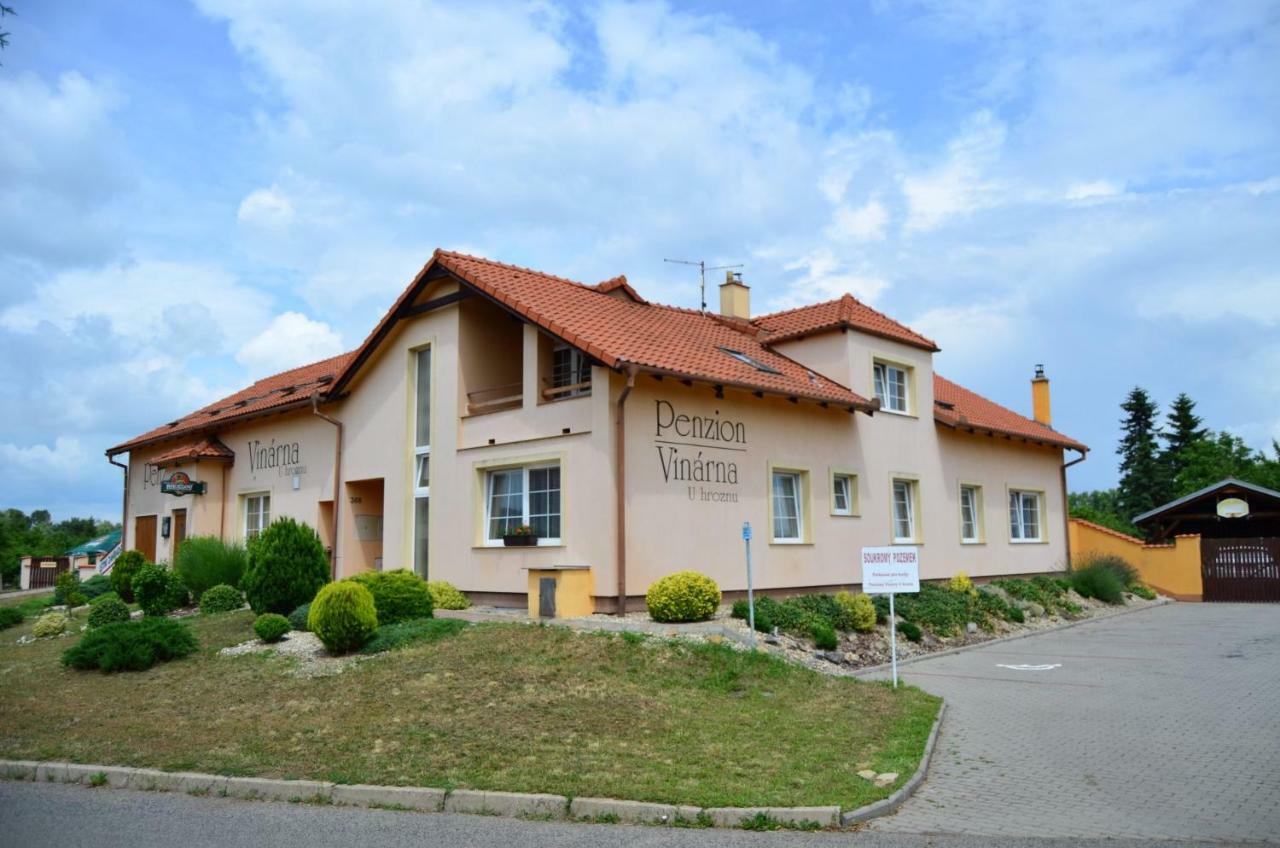 Penzion Vinarna U Hroznu Hotell Veselí nad Moravou Exteriör bild